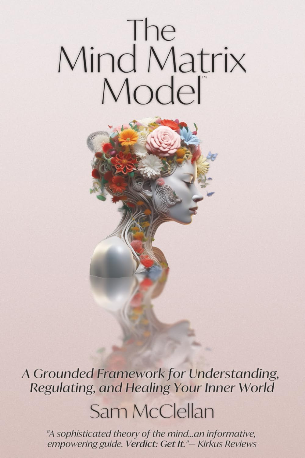 Mind Matrix Model book cover showing mindfulness self awareness and healing through personal growth